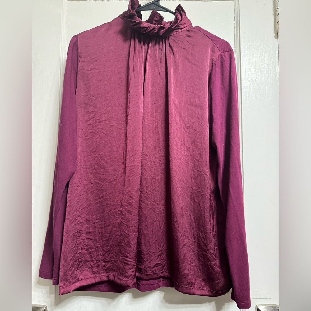 Banana Republic High Neck Blouse